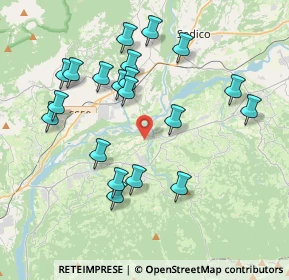 Mappa Via Nave, 32026 Mel BL, Italia (3.8625)