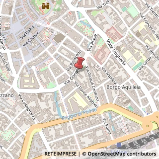 Mappa Via Gorghi, 10, 33100 Udine, Udine (Friuli-Venezia Giulia)