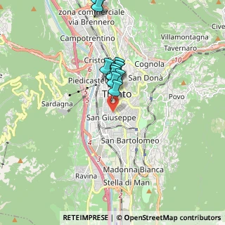 Mappa Corso 3 Novembre, 38122 Trento TN, Italia (1.59154)