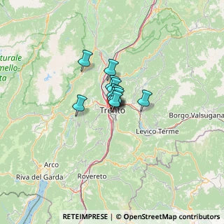 Mappa Corso 3 Novembre, 38122 Trento TN, Italia (4.895)