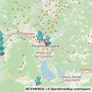 Mappa Piazza Mario Garbari, 38057 Pergine Valsugana TN, Italia (7.09154)
