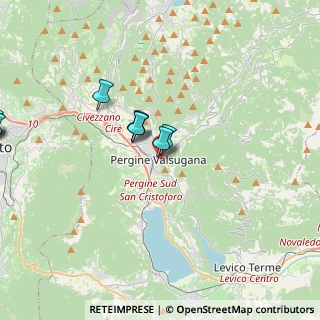 Mappa Piazza Mario Garbari, 38057 Pergine Valsugana TN, Italia (5.05727)