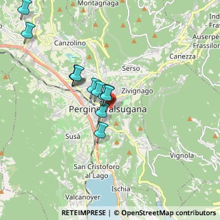Mappa Piazza Mario Garbari, 38057 Pergine Valsugana TN, Italia (1.55083)