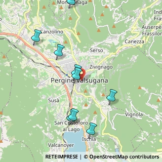 Mappa Piazza Mario Garbari, 38057 Pergine Valsugana TN, Italia (2.49545)
