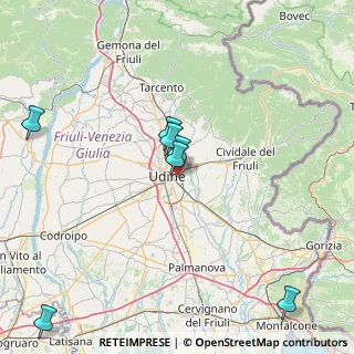 Mappa Via Montelungo, 33100 Udine UD, Italia (34.09167)