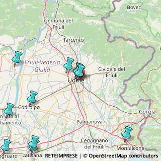 Mappa Via Montelungo, 33100 Udine UD, Italia (21.13167)