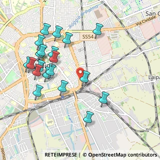 Mappa Viale XXIII Marzo, 33100 Udine UD, Italia (1.0765)