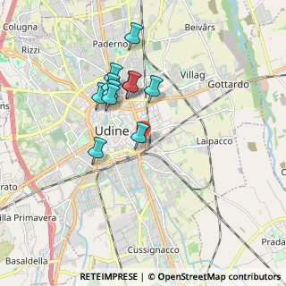 Mappa Viale XXIII Marzo, 33100 Udine UD, Italia (1.51545)