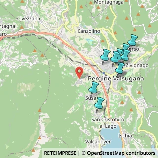Mappa Via del Poch, 38057 Pergine Valsugana TN, Italia (2.33091)