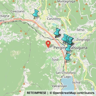 Mappa Via del Poch, 38057 Pergine Valsugana TN, Italia (1.65818)