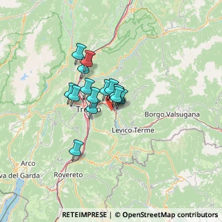 Mappa Via del Poch, 38057 Pergine Valsugana TN, Italia (8.38467)