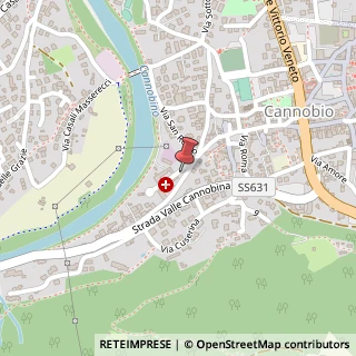 Mappa Piazza Ospedale, 1, 28822 Cannobio, Verbano-Cusio-Ossola (Piemonte)