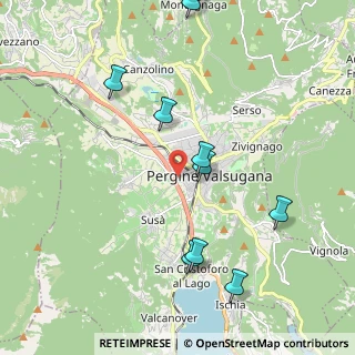 Mappa Via Terra Rossa, 38057 Pergine Valsugana TN, Italia (2.48)