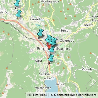 Mappa Via Graberi, 38057 Pergine Valsugana TN, Italia (1.29083)