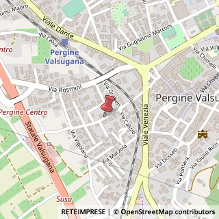 Mappa Via Graberi, 14, 38057 Pergine Valsugana, Trento (Trentino-Alto Adige)