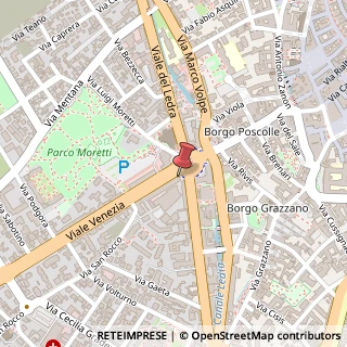 Mappa Via Orazio Flacco, 93/95, 33100 Udine, Udine (Friuli-Venezia Giulia)