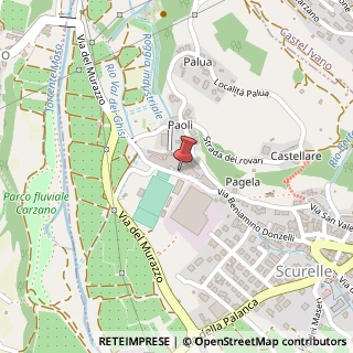 Mappa Via Beniamino Donzelli, 52/54, 38050 Scurelle, Trento (Trentino-Alto Adige)