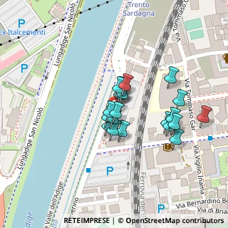 Mappa Piazza Ezio Mosna, 38121 Trento TN, Italia (0.0619)