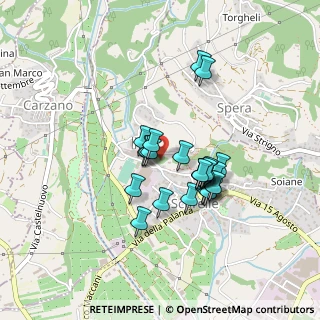 Mappa Località Paoli, 38050 Scurelle TN, Italia (0.32)