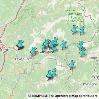 Mappa Via XXIV Maggio, 38059 Strigno TN, Italia (14.627)