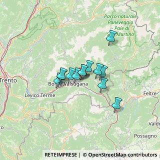 Mappa Via XXIV Maggio, 38059 Strigno TN, Italia (7.98154)