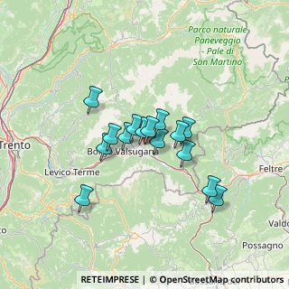 Mappa Via XXIV Maggio, 38059 Strigno TN, Italia (9.514)