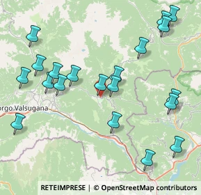 Mappa SP78, 38050 Pieve Tesino TN, Italia (9.312)