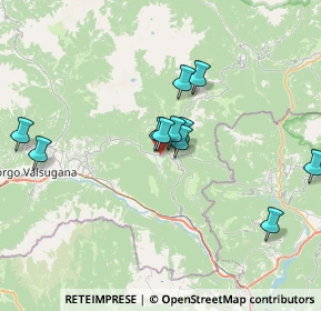 Mappa SP78, 38050 Pieve Tesino TN, Italia (6.39545)