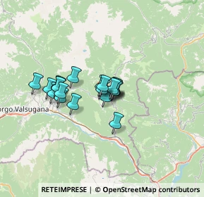 Mappa SP78, 38050 Pieve Tesino TN, Italia (4.374)