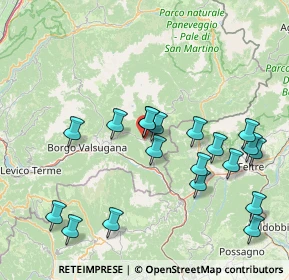 Mappa SP78, 38050 Pieve Tesino TN, Italia (16.42789)