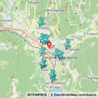 Mappa 38057 Trento TN, Italia (1.50833)