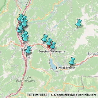 Mappa 38057 Trento TN, Italia (9.37895)