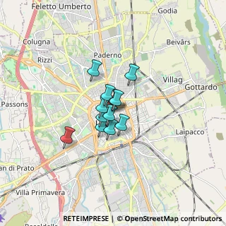Mappa Largo delle Grazie, 33100 Udine UD, Italia (0.86333)