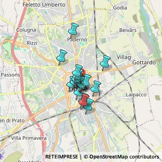 Mappa Largo delle Grazie, 33100 Udine UD, Italia (0.95889)