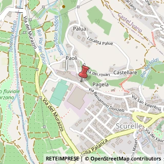 Mappa Via Beniamino Donzelli, 44, 38050 Scurelle, Trento (Trentino-Alto Adige)