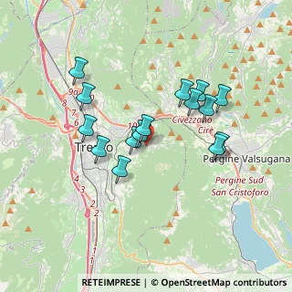Mappa Via Brenz Loc, 38100 Trento TN, Italia (3.14133)