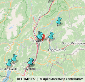 Mappa Via Brenz Loc, 38100 Trento TN, Italia (22.59273)