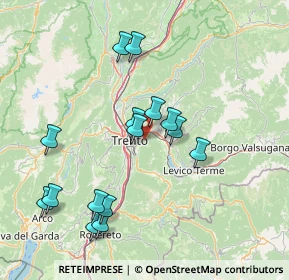 Mappa Via Brenz Loc, 38100 Trento TN, Italia (15.27067)