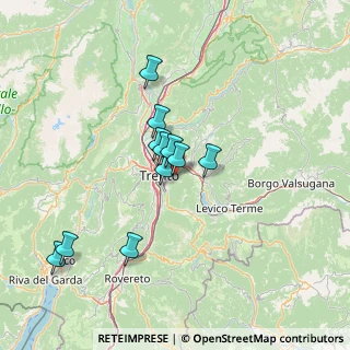 Mappa Via Brenz Loc, 38100 Trento TN, Italia (11.41727)