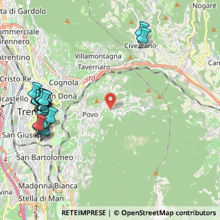 Mappa Via Brenz Loc, 38100 Trento TN, Italia (2.8005)