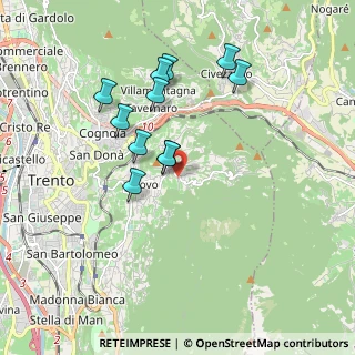 Mappa Via Brenz Loc, 38100 Trento TN, Italia (1.64636)