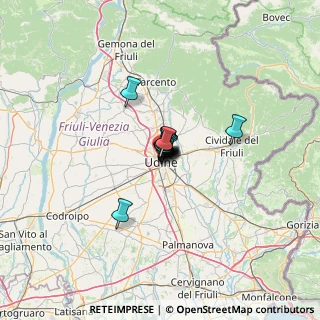 Mappa Via Giovanni da Udine, 33010 Udine UD, Italia (3.90692)