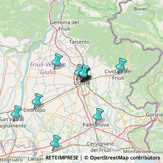 Mappa Via Giovanni da Udine, 33010 Udine UD, Italia (11.47333)