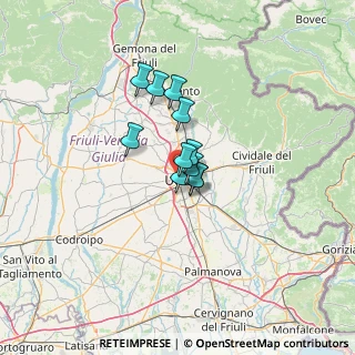 Mappa Piazzale Cavedalis, 33100 Udine UD, Italia (7.26636)