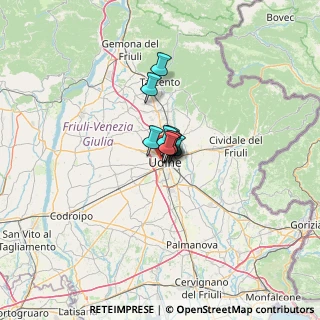 Mappa Piazzale Cavedalis, 33100 Udine UD, Italia (3.62364)