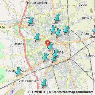 Mappa Piazzale Cavedalis, 33100 Udine UD, Italia (2.02385)