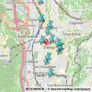 Mappa 38122 Trento TN, Italia (0.78846)