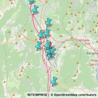 Mappa 38122 Trento TN, Italia (3.32455)