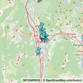 Mappa 38122 Trento TN, Italia (3.21786)