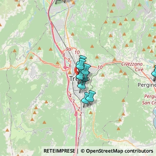 Mappa 38122 Trento TN, Italia (3.85571)